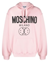 Moschino Logo Drawstring Hoodie