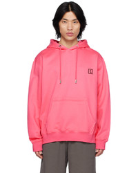 Wooyoungmi Pink Printed Hoodie