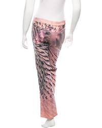 Roberto Cavalli Printed Cropped Jeans