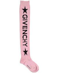 Givenchy Intarsia Logo Knee High Wool Socks