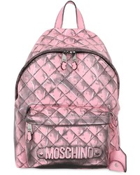 Moschino 3d Printed Leather Backpack