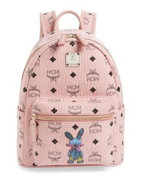 MCM Rabbit Mini Canvas Backpack