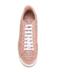 Burberry Perforated Logo Leather Sneakers