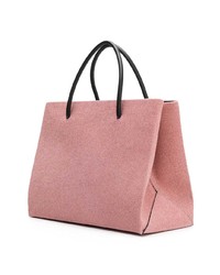 Moschino Medium Glitter Shopping Bag