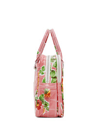Comme Des Garçons Girl Pink Printed Bag