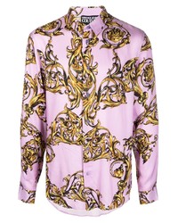 VERSACE JEANS COUTURE Baroque Pattern Print Shirt