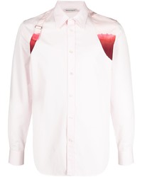 Alexander McQueen Harness Detail Buttoned Shirt