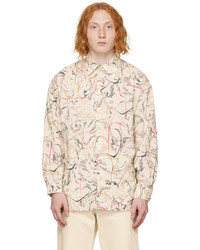 Lemaire Off White Printed Shirt