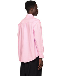 Late Checkout Pink Printed Shirt