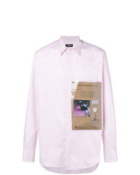 Raf Simons Plastic Pocket Checked Shirt