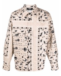 MSGM Quilted Long Sleeve Shirt
