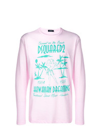 DSQUARED2 Hawaiian Dreaming Print T Shirt