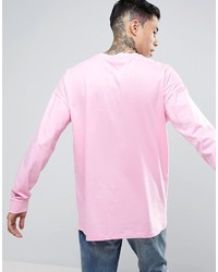Asos Oversized Long Sleeve T Shirt With Photo Print
