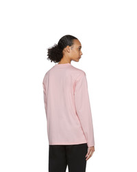 Burberry Pink Creuse Long Sleeve T Shirt
