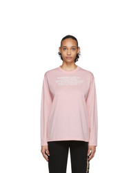 Burberry Pink Creuse Long Sleeve T Shirt