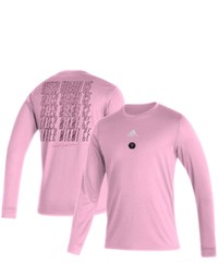 adidas Pink Inter Miami Cf Club Long Sleeve T Shirt At Nordstrom
