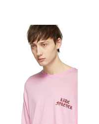 Adaptation Pink Logo Long Sleeve T Shirt