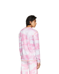 Phlemuns Pink Print Long Sleeve T Shirt