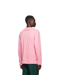 Charles Jeffrey Loverboy Pink Wink Long Sleeve T Shirt