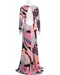 Emilio Pucci Printed Maxi Dress