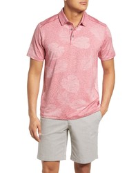 Tommy Bahama Palm Coast Delray Frond Islandzone Polo In New Red Sa At Nordstrom