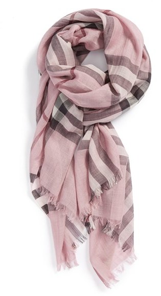 burberry print scarf