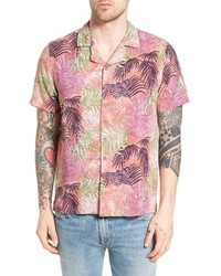 NATIVE YOUTH Hornsea Print Camp Shirt