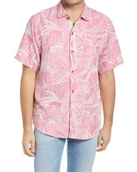 Tommy Bahama Coconut Point Pineapple Short Sleeve Button Up Shirt