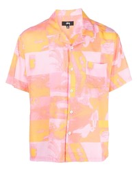 Stussy Graphic Print Short Sleeved Shirt