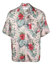 Rhude Hawaiian Print Bowling Shirt