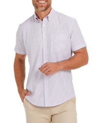 Mizzen+Main Leeward Stretch Print Short Sleeve Button Up Shirt