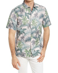Tori Richard Nature Walk Regular Fit Tropical Short Sleeve Button Up Shirt