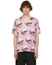 Endless Joy Pink Skull Short Sleeve Shirt