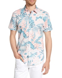 Bonobos Riviera Slim Fit Tropical Print Shirt