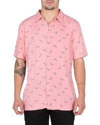 Barney Cools Seagull Print Shirt