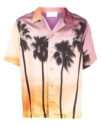 BLUE SKY INN Sunset Palms Short Sleeved Shirt