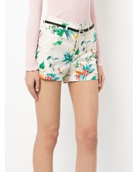 Loveless Tropical Print Shorts