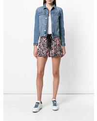 Zadig & Voltaire Zadigvoltaire Print Fitted Shorts