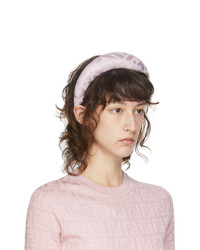 Fendi Pink Silk Forever Headband