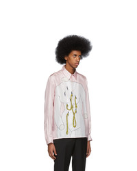Daniel W. Fletcher Pink Silk Caitlin Shirt