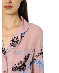 Sanchita Printed Silk Georgette Shirt