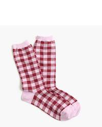 Pink Print Socks