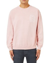Pink Print Sweater