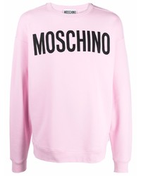 Moschino Logo Print Long Sleeve Sweatshirt