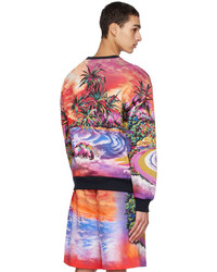 Dolce & Gabbana Multicolor Printed Sweatshirt