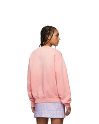 Kenzo Pink Beaded Logo Sweatshirt