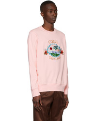 Casablanca Pink Casa Okinawa Sweatshirt