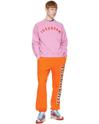 Icecream Pink Cotton Sweatshirt