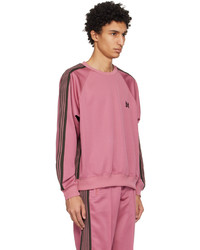 Needles Pink Crewneck Sweatshirt