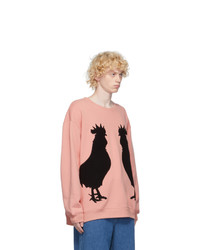 Loewe Pink Rooster Sweatshirt